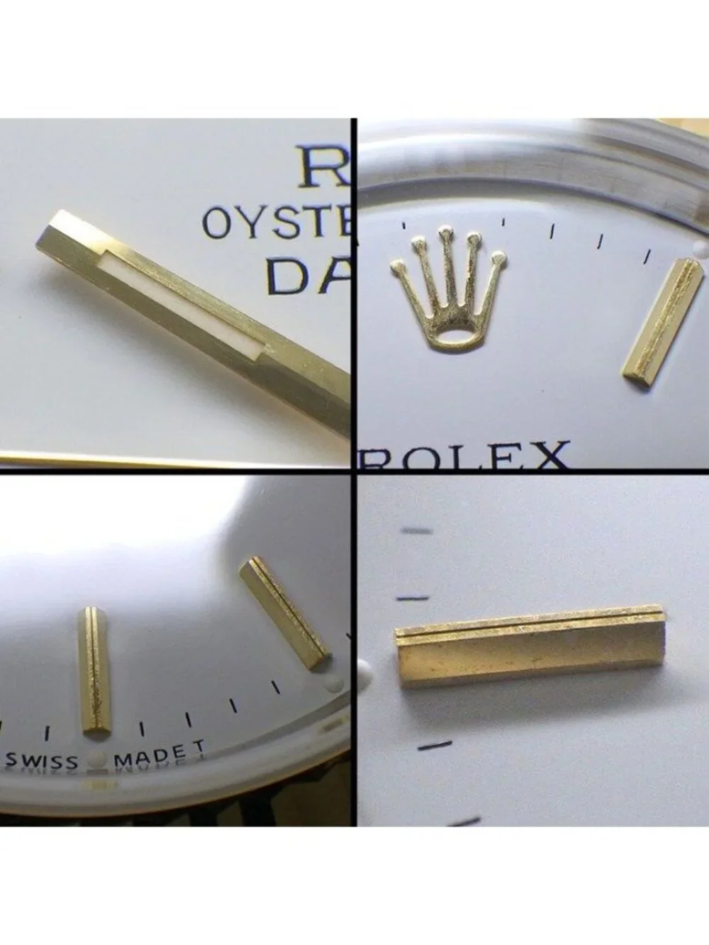 Rolex Watch Datejust L Number 1989 White Dial Full Ted Bezel Jubilee Bracelet
